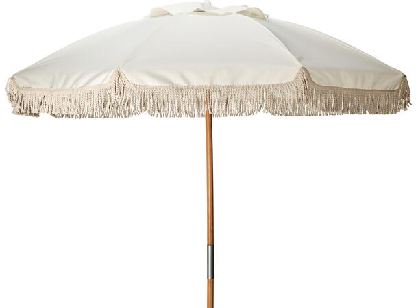 Parasoll krem Polyester 180cm trestamme 