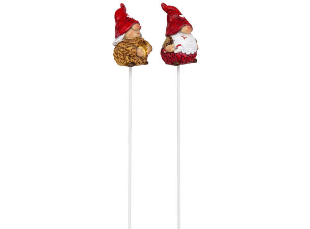 Pinne dekor nissefar/nissemor 29cm 2ass 