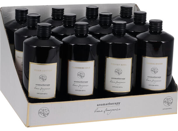 Refill duftpinner 500ml 4ass Forpk 12stk 500ml. Refill 