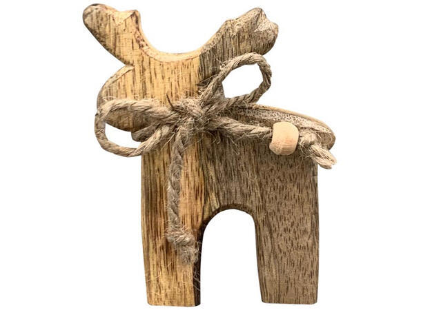 Reinsdyr stående tre 8,5x1,5x10cm 