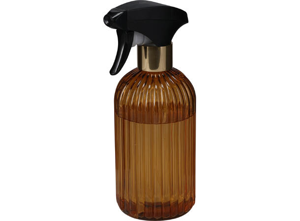 Romspray 500ml Brun Beige 7,5x19cm 2ass Duft: Hvit te Rose PET-flaske 