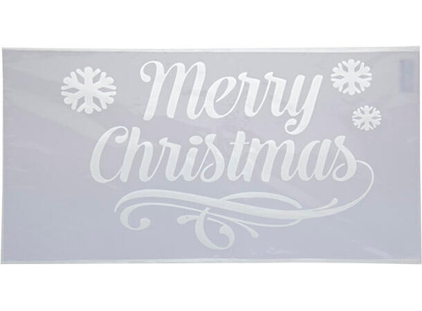 Sjablong julemotiv dekor 30x50cm 10ass 