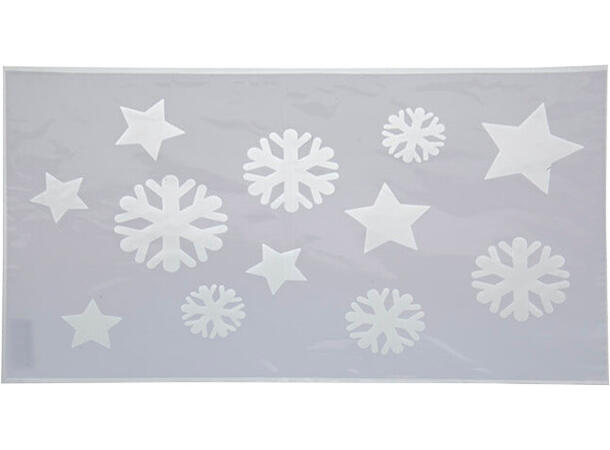 Sjablong julemotiv dekor 30x50cm 10ass 