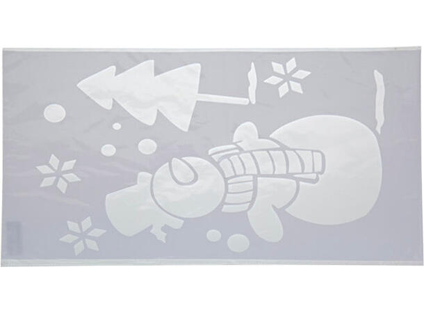 Sjablong julemotiv dekor 30x50cm 10ass 