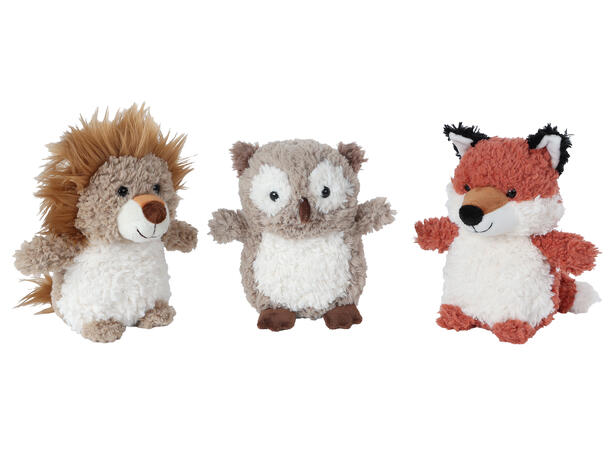 Skogsdyr plysj Take Me Home 20cm 3ass Forpk 6stk 