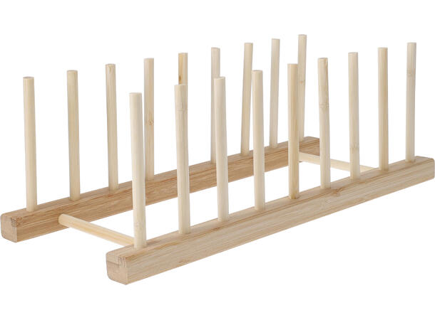 Tallerkenholder bambus 34,5x12cm 