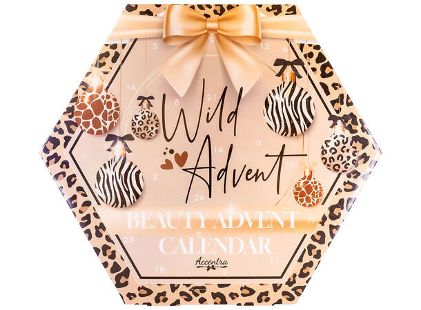 Adventskalender Wild Advent 24 luker 48,5x3,5x42cm 