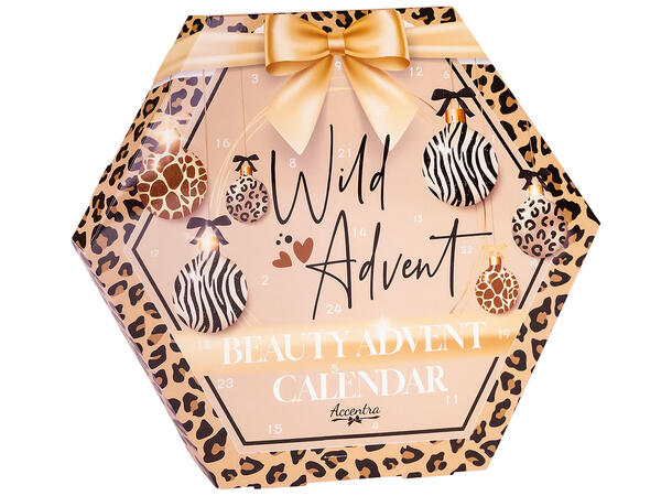 Adventskalender Wild Advent 24 luker 48,5x3,5x42cm 