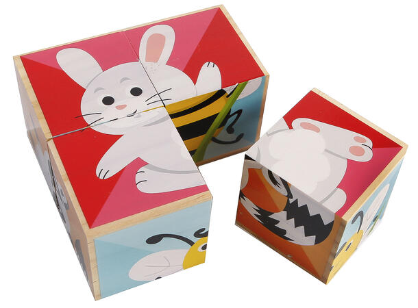 Big Tree Klosse puzzel FSC tre 10x10x5cm 