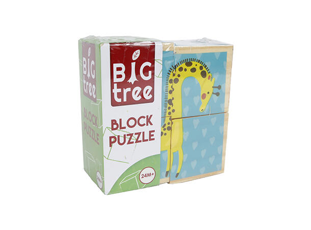 Big Tree Klosse puzzel FSC tre 10x10x5cm 