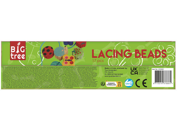 Big Tree Store perler 17deler FSC tre 