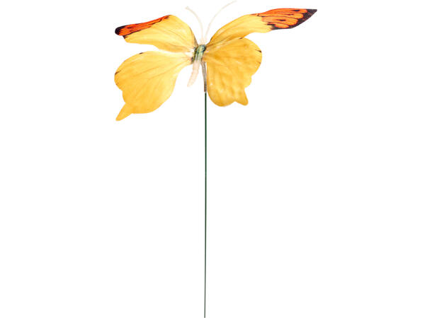 Blomsterpinne sommerfugl 30cm 9ass Display med 30stk 