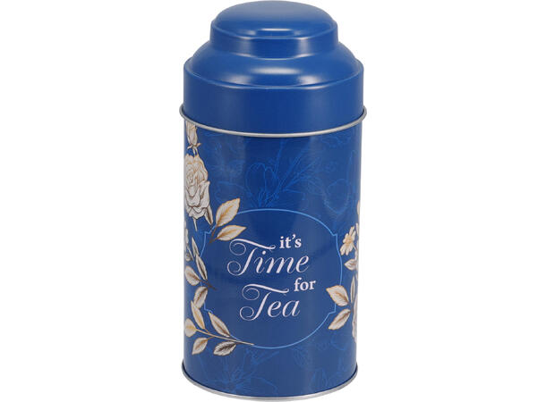 Boks Teboks metall rund 8,5x17,5cm 4ass Forpakning: 24stk 