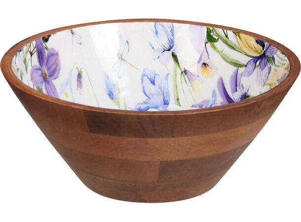 Bolle blomstret mangotre 25x10cm 2ass 