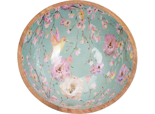 Bolle blomstret mangotre 25x10cm 2ass 