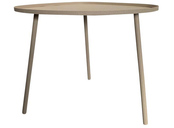 Bord metall emalje grått 42x39x38cm 