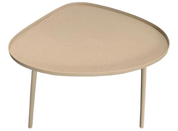 Bord metall emalje grått 42x39x38cm 