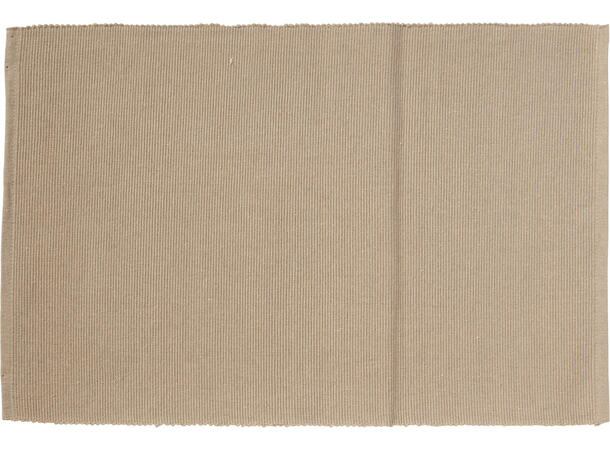 Bordbrikke bomull vevd 45x30cm 4ass Display med 36 stk 