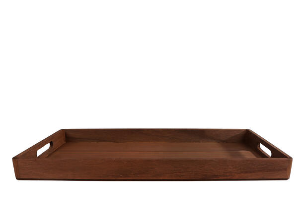 Brett brunt tre 58x27x4,5cm 