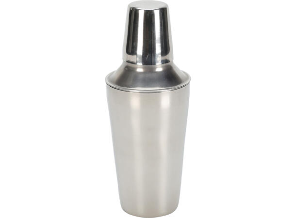 Cocktail shaker rustfritt stål 0,5l 22cm 500ml 