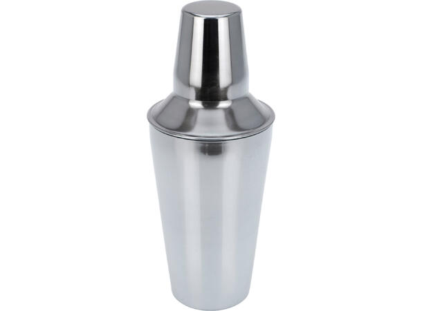 Cocktail shaker rustfritt stål 0,5l 22cm 500ml 