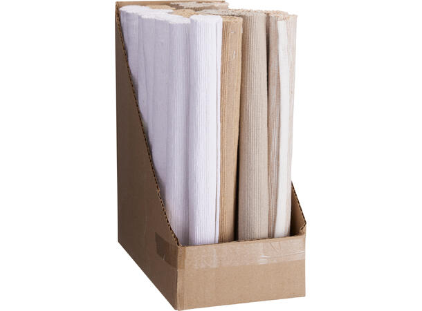 Dekkebrikke bomull vevd 45x30cm 4ass Display med 36 stk 