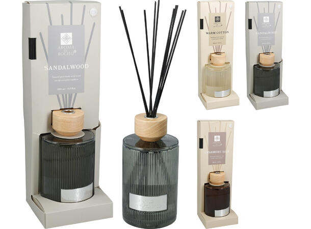 Duftolje 1000ml 8 pinner flaske 3ass Forpakning 4stk, 10 % duft 