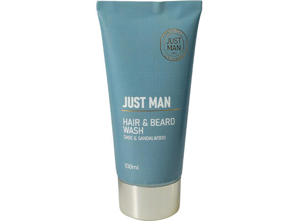 Dusjsett mann m/veske 3 deler 100ml Shower Gel, Shampoo, Loition 