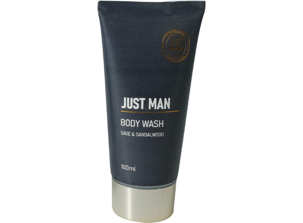 Dusjsett mann m/veske 3 deler 100ml Shower Gel, Shampoo, Loition 
