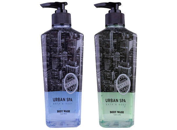 Dusjsåpe 430ml 2ass Forpk 6stk Vegansk Uten parabener/SLES 