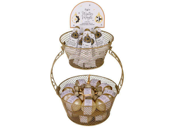 Dusjsåpe 60ml Håndkrem 30ml Display 29stk Vegansk Uten parabenerSLES 