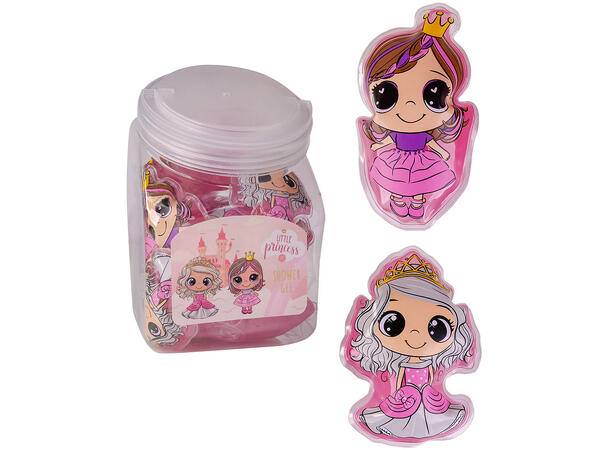 Dusjsåpe Prinsesse 50ml Duft:Jordbær Display 24st Vegansk Uten parabener/SLES 