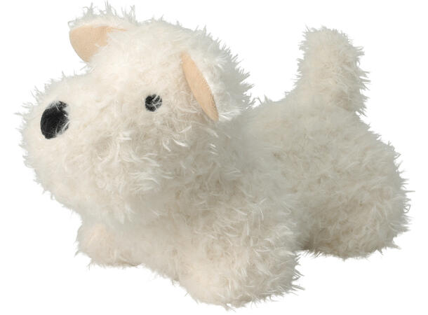 Dørstopper hund 27x13x17cm 3ass 100% Polyester Vekt 1000gr 