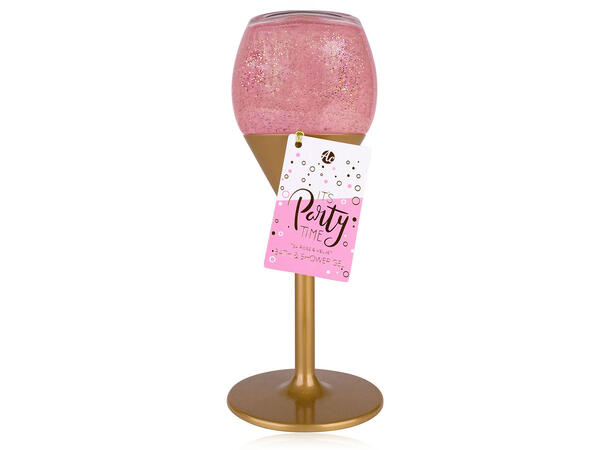 Gavesett Bade- og dusjsåpe 240ml PEglass Vegansk Uten parabener/SLES m/roseduft 