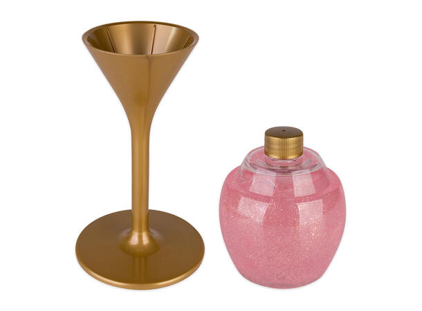 Gavesett Bade- og dusjsåpe 240ml PEglass Vegansk Uten parabener/SLES m/roseduft 