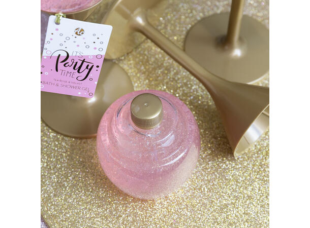 Gavesett Bade- og dusjsåpe 240ml PEglass Vegansk Uten parabener/SLES m/roseduft 