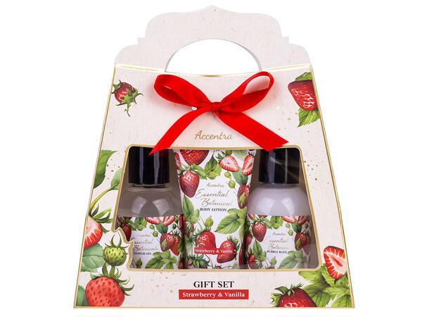 Gavesett Dusjsåpe skumbad lotion Vanilla Vegansk Uten mineralolje og parabener 