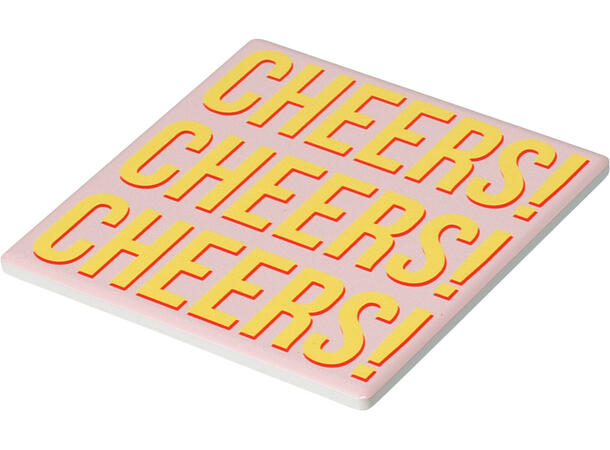 Glassbrikke keramikk 9x9cm 12ass 24stk i display 