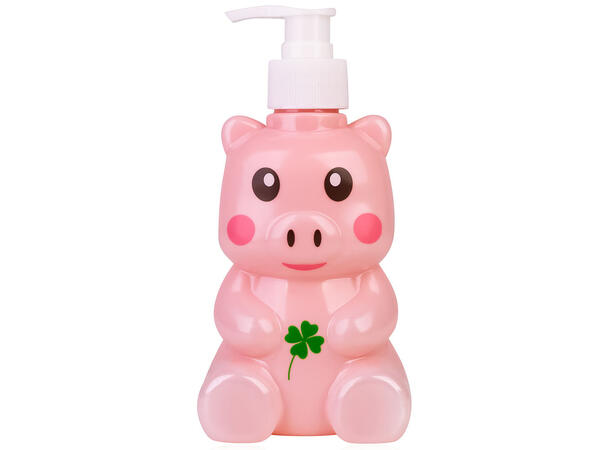 Håndsåpe rosa LuckyPig 300ml Forpk 6stk Vegansk Uten parabener/SLES 