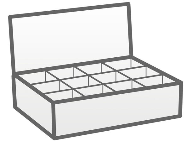 Julekule glass gull m/burgunder 8cm 2ass Display 12stk 