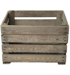 Kasse trekasse naturfarget 50x40x32cm