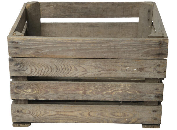 Kasse trekasse naturfarget 50x40x32cm 