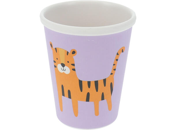 Krus melamin 8x9cm 250ml 4ass Forpk 24stk 