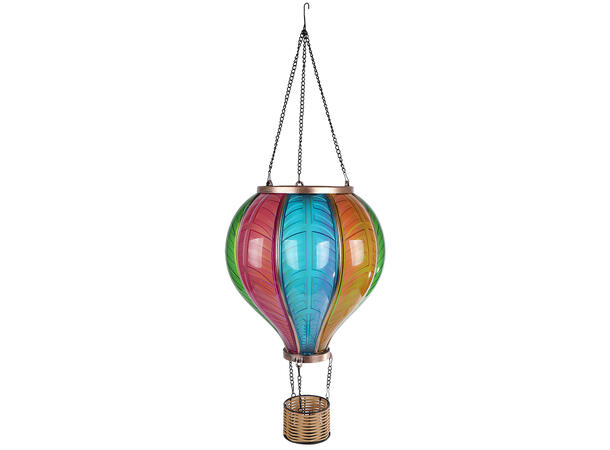 Lampe LED Luftballong 30x30x85cm Solar/solcelledrevet 