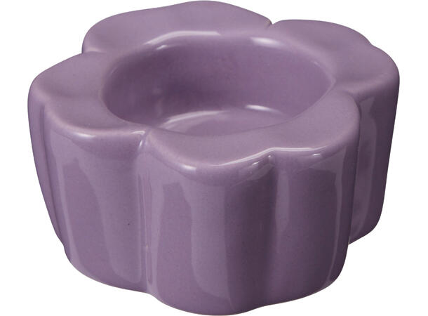 Lysestake blomst pastell 8x4cm 4ass 