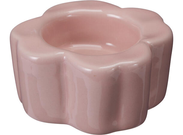 Lysestake blomst pastell 8x4cm 4ass 