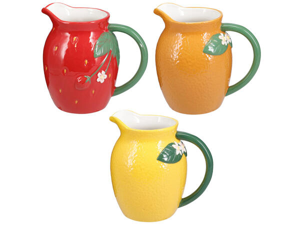 Mugge frukt keramikk 1,2L 10cm 3ass 