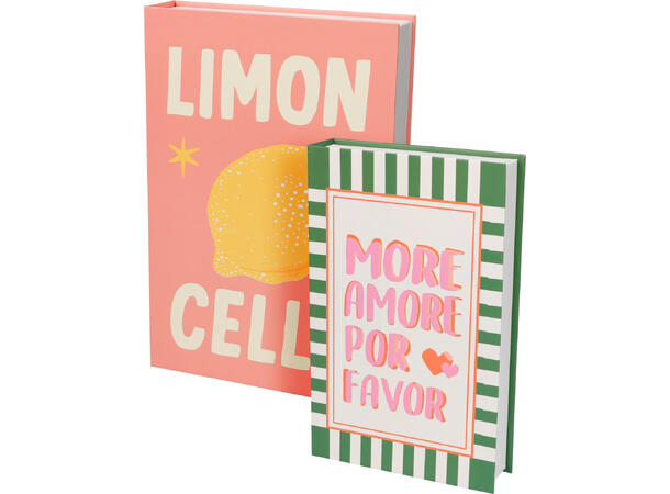 Oppbevaringsboks 31x21x627x17x5cm 2stk 