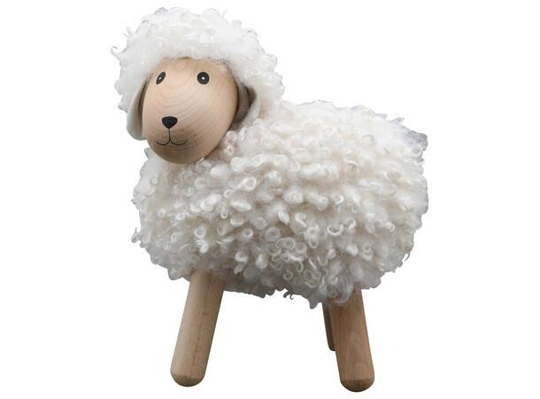 Sau stående tre m/pels 28x16x28,5cm 