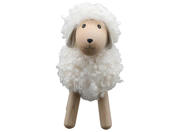 Sau stående tre m/pels 28x16x28,5cm 